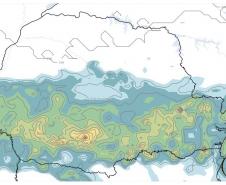 Nova frente fria traz chuva e reduz temperaturas no Paraná nesta semana, prevê Simepar