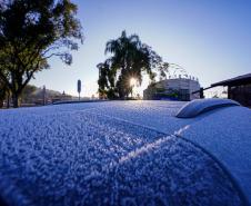 Com -7,8°C, quarta-feira teve menor temperatura do ano no Paraná e geada na Capital