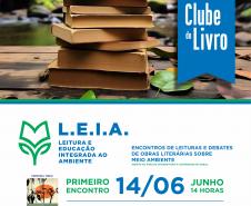 Na região Oeste, IAT promove clube do livro para aumentar a conscientização ambiental