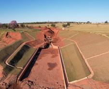 Obra de contenção da voçoroca de Loanda chega a 68% de execução