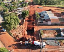 Obra de contenção da voçoroca de Loanda chega a 68% de execução