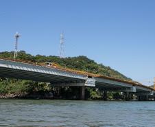 Guaratuba, 21 de agosto de 2025 - Ponte de Guaratuba.