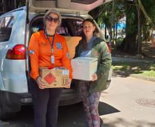 Rede de manejo que atua em desastres amparou 2,3 mil animais em Rio Bonito do Iguaçu