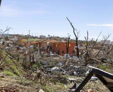 Estado dispensa licenças para agilizar reconstrução de casas e edificações em Rio Bonito do Iguaçu