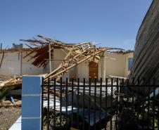 IAT define pontos para destinação dos resíduos gerados pelo tornado em Rio Bonito do Iguaçu