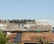 IAT define pontos para destinação dos resíduos gerados pelo tornado em Rio Bonito do Iguaçu