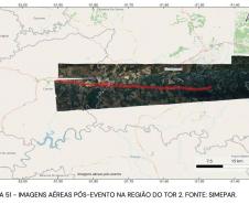 Laudo técnico final do Simepar eleva classificação de tornados que atingiram 11 cidades do Paraná