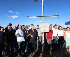 Simepar inaugura nova estação meteorológica em General Carneiro