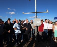 Simepar inaugura nova estação meteorológica em General Carneiro