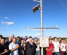 Simepar inaugura nova estação meteorológica em General Carneiro