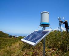 Nova estação meteorológica do Pico Marumbi