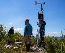 Nova estação meteorológica do Pico Marumbi