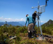 Nova estação meteorológica do Pico Marumbi