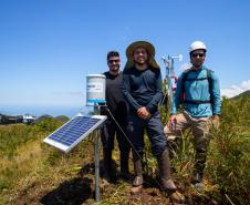 Nova estação meteorológica do Pico Marumbi