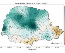 Novembro é marcado por três tornados e chuva acima da média no Paraná