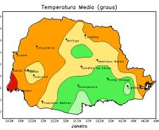 Janeiro terá muita chuva e calor dentro da média, afirma Simepar