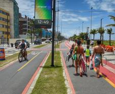 Painéis do Simepar trazem previsão do tempo atualizada para a população no Litoral