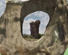 Parque Estadual de Vila Velha receberá obras de arte ao ar livre, numa realização do Museu Oscar Niemeyer 