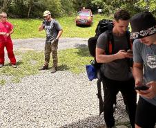 Ação de educação ambiental para prevenir acidente nas montanhas do Parque Estadual Pico Paraná impactou 300 pessoas durante o Carnaval