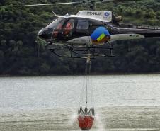 Centro de Operações Aéreas do IAT capacita pilotos para combate a incêndios