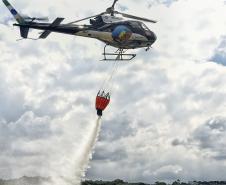 Centro de Operações Aéreas do IAT capacita pilotos para combate a incêndios