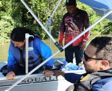 Agentes do IAT abordam 150 embarcações na primeira ação de fiscalização após a Piracema