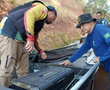 Agentes do IAT abordam 150 embarcações na primeira ação de fiscalização após a Piracema