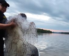 IAT apreende 222 quilos de peixe e aplica R$ 169,2 mil em multas durante a Piracema