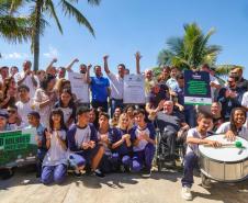 Ilha das Cobras é revitalizada e passa a abrigar a Escola do Mar no Litoral 