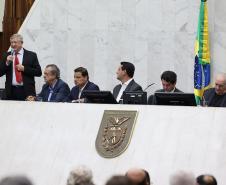 Governador participa da entrega do título de Cidadão Benemérito a José Luiz Scroccaro