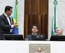 Governador participa da entrega do título de Cidadão Benemérito a José Luiz Scroccaro