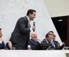 Governador participa da entrega do título de Cidadão Benemérito a José Luiz Scroccaro