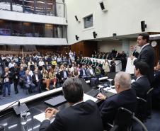 Governador participa da entrega do título de Cidadão Benemérito a José Luiz Scroccaro