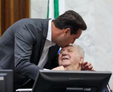 Governador participa da entrega do título de Cidadão Benemérito a José Luiz Scroccaro