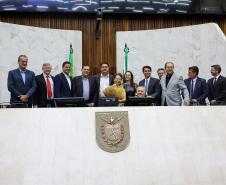 Governador participa da entrega do título de Cidadão Benemérito a José Luiz Scroccaro