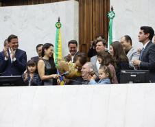 Governador participa da entrega do título de Cidadão Benemérito a José Luiz Scroccaro