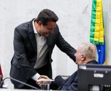 Governador participa da entrega do título de Cidadão Benemérito a José Luiz Scroccaro