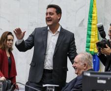 Governador participa da entrega do título de Cidadão Benemérito a José Luiz Scroccaro