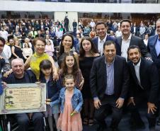 Governador participa da entrega do título de Cidadão Benemérito a José Luiz Scroccaro