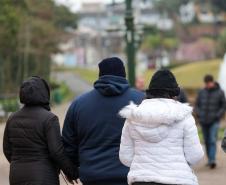 Intensa massa de ar polar derruba as temperaturas no Paraná nesta semana