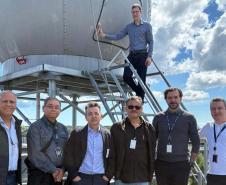 Equipes do Simepar e do IAT testam novo radar meteorológico na Finlândia