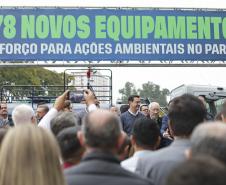 R$ 70,8 milhões: governador entrega veículos e equipamentos para fortalecer gestão ambiental