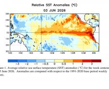 El Niño é confirmado e Simepar prevê aumento de chuvas até dezembro