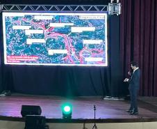 Estado apresenta anteprojeto com obras de R$ 1,3 bilhão para minimizar cheias do Rio Iguaçu