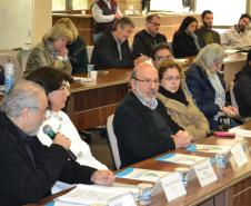 Secretário do Meio Ambiente do Paraná, Antonio Carlos Bonett durante a 29ª reunião ordinária do Conselho Estadual de Recurso Hídricos do Paraná, evento coordenado pela secretaria estadual do Meio Ambiente e Recursos Hídricos (SEMA). Curitiba, 19/07/2017.Foto: Divulgação Sema