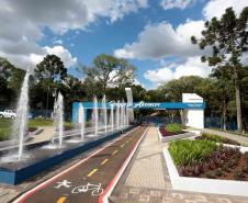 O governador Beto Richa inaugurou nesta sexta-feira (01/03) o Parque Estadual Vitório Piassa- Parque do Alvorecer, em Pato Branco, no Sudoeste do Estado