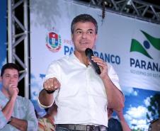 O governador Beto Richa inaugurou nesta sexta-feira (01/03) o Parque Estadual Vitório Piassa- Parque do Alvorecer, em Pato Branco, no Sudoeste do Estado