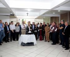 Em solenidade na Câmara Municipal de Francisco Beltrão, neste sábado (30), a governadora Cida Borghetti anunciou R$ 87 milhões para obras de infraestrutura a ações na região Sudoeste. Dos recursos, R$ 76,6 milhões fazem parte do Programa Estadual de Recuperação e Conservação de Estradas, que tem R$ 1,5 bilhão para melhorias na malha rodoviária estadual.-. Francisco Beltrão,30/06/2018 Foto:Jaelson Lucas / ANPr