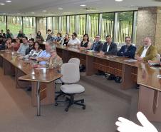 A Secretaria de Estado do Meio Ambiente e Recursos Hídricos, em parceria com a Celepar, lançou nesta terça-feira (11) o portal ?Conexão Ambiental?, em cerimônia no auditório do Instituto Lactec, em Curitiba.  -  Curitiba, 11/12/2018  -  Foto: Divulgação SEMA