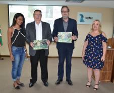 A Secretaria de Estado do Meio Ambiente e Recursos Hídricos, em parceria com a Celepar, lançou nesta terça-feira (11) o portal ?Conexão Ambiental?, em cerimônia no auditório do Instituto Lactec, em Curitiba.  -  Curitiba, 11/12/2018  -  Foto: Divulgação SEMA